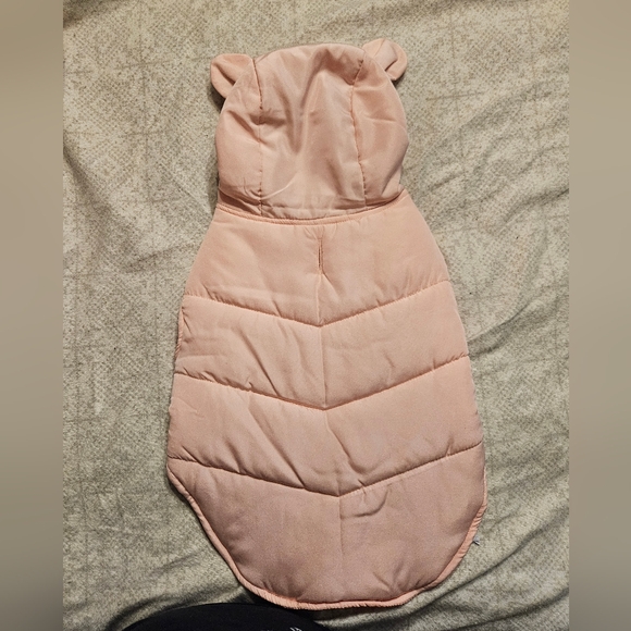 Dog Hooded Puffer Jacket - Pink NWT - Picture 2 of 4
